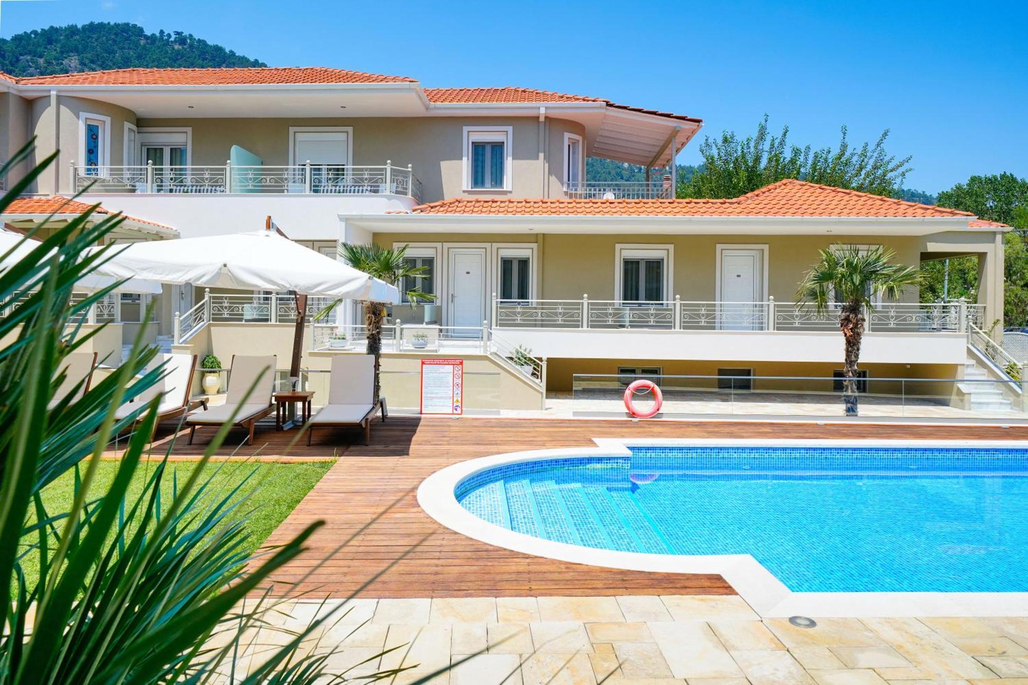 Lobelia Luxury Suites Chrysi Ammoudia Exterior foto